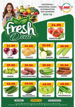 Fresh Deals In MR Hypermarket Calicut